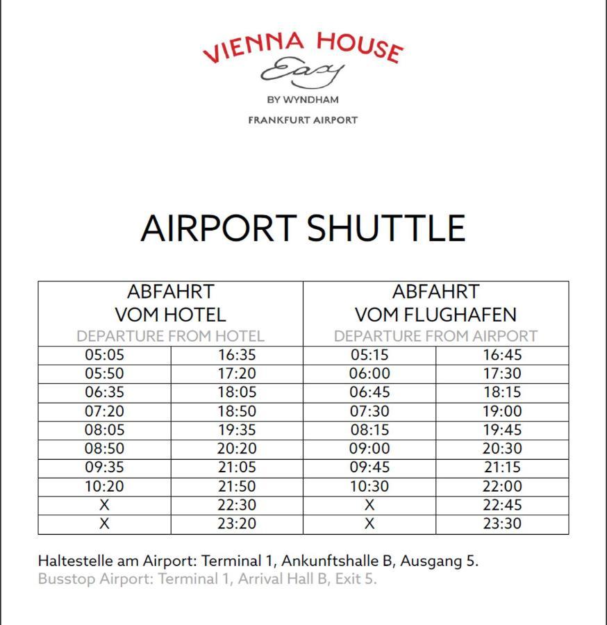 Vienna House Easy By Wyndham Frankfurt Airport Hotel Kelsterbach Eksteriør billede